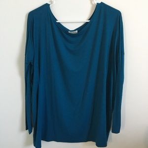 Teal Long Sleeve Top